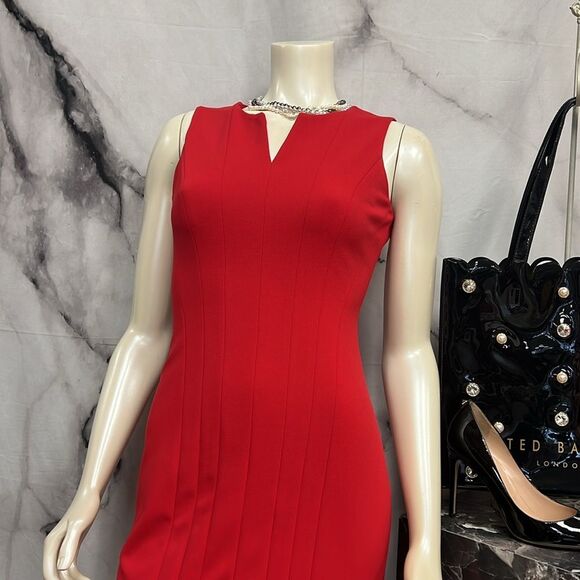 Calvin Klein red dress - Picture 2 of 7